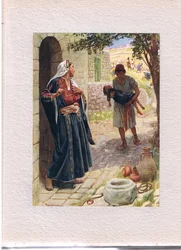 Die Frau von Schunem, Illustration aus 